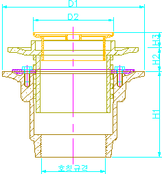 ÷ξ巹(Floor drain)  KCD-2700