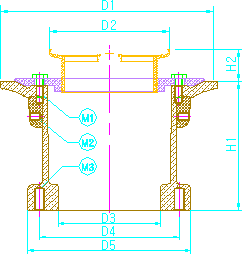 ÷ξ巹(Floor drain)  KCD-2930